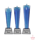 Rising Star Crystal Trophy - Image 2