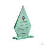 Arrowhead Glass Plaque