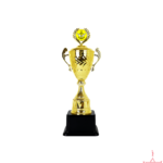Metal Cup Trophy with Lid and Logo Holder-TC-3038
